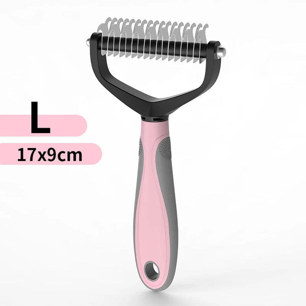 Planet Gates Pet Hair Removal Comb Cat Dog Brush Pet Hair Grooming Tool Puppy Hair Shedding Combs Pet Fur Trimming Dematting Deshedding Brush
