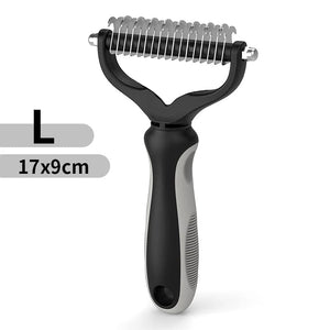 Planet Gates Pet Hair Removal Comb Cat Dog Brush Pet Hair Grooming Tool Puppy Hair Shedding Combs Pet Fur Trimming Dematting Deshedding Brush