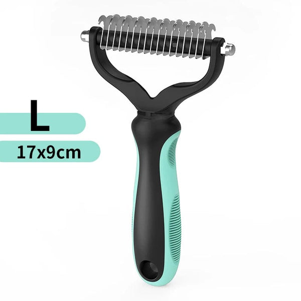 Planet Gates Pet Hair Removal Comb Cat Dog Brush Pet Hair Grooming Tool Puppy Hair Shedding Combs Pet Fur Trimming Dematting Deshedding Brush