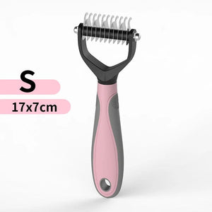 Planet Gates Pet Hair Removal Comb Cat Dog Brush Pet Hair Grooming Tool Puppy Hair Shedding Combs Pet Fur Trimming Dematting Deshedding Brush