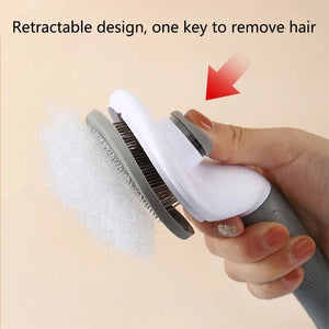 Planet Gates Pet Hair Remover Dog Brush Cat Comb Animal Grooming Tools Dogs Accessories Cat Supplies Stainless Steel Beauty Massage Comb