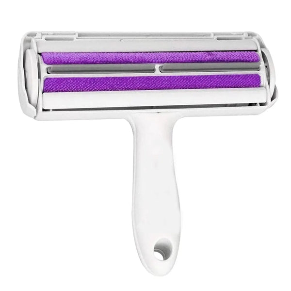 Planet Gates Pet Hair Roller Remover Lint Brush 2-Way Dog Cat Comb Tool Convenient Cleaning Dog Cat Fur Brush Base Home Sofa Clothe Cleaning