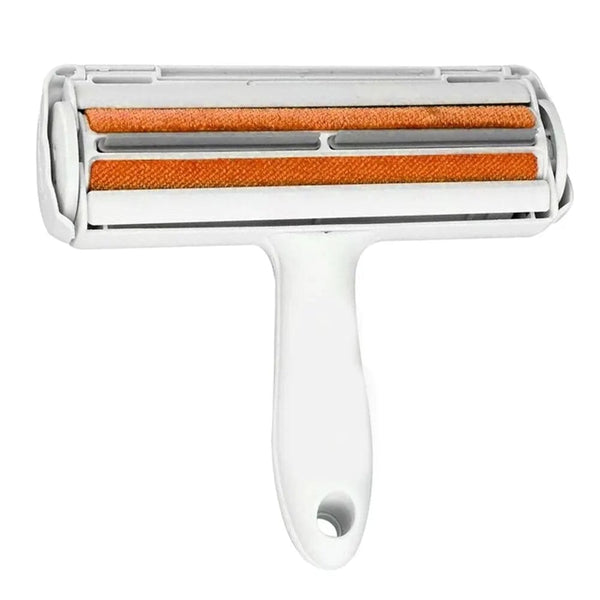 Planet Gates Pet Hair Roller Remover Lint Brush 2-Way Dog Cat Comb Tool Convenient Cleaning Dog Cat Fur Brush Base Home Sofa Clothe Cleaning