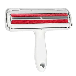 Planet Gates Pet Hair Roller Remover Lint Brush 2-Way Dog Cat Comb Tool Convenient Cleaning Dog Cat Fur Brush Base Home Sofa Clothe Cleaning