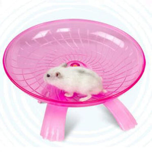 Planet Gates Pet Hamster Flying Saucer Exercise Squirrel Wheel Hamster Mouse Running Disc