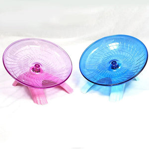 Planet Gates Pet Hamster Flying Saucer Exercise Squirrel Wheel Hamster Mouse Running Disc