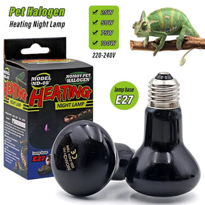 Planet Gates Pet Heating Lamp E27 Night Lamp For Amphibian Snake Lamp Heat Reptile Bulb UV Light 25W 50W 75W 100W AC220-240V