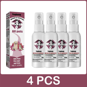 Planet Gates Pet insect repellent spray Drive away fleas lice ticks Sterilization Relieve skin itching Suitable for deworming cats and dogs