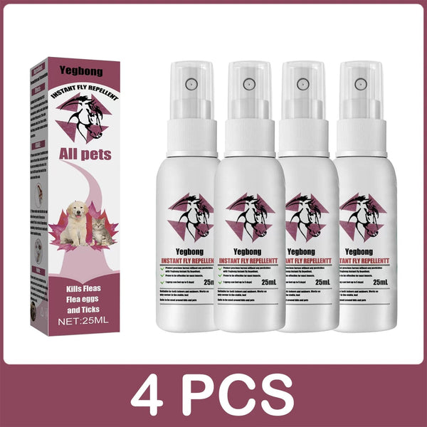 Planet Gates Pet insect repellent spray Drive away fleas lice ticks Sterilization Relieve skin itching Suitable for deworming cats and dogs