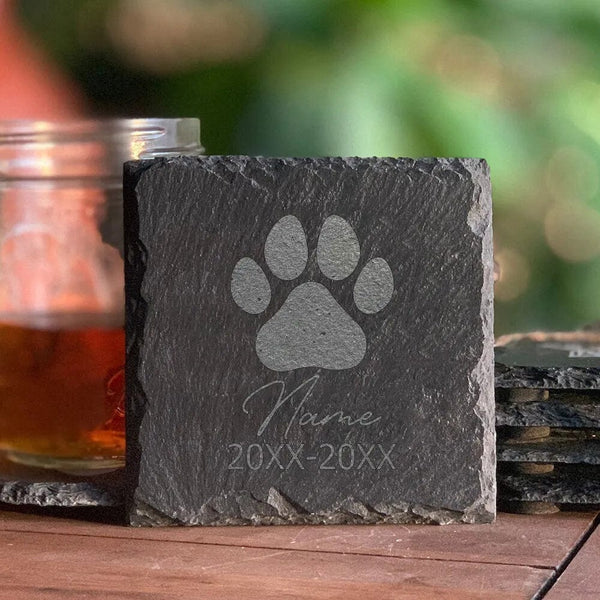 Planet Gates Pet Memorial Stone Custom Dogs Name and Date of Death Personalized Pet Loss Gifts Personalized Dog Grave Marker Plaque
