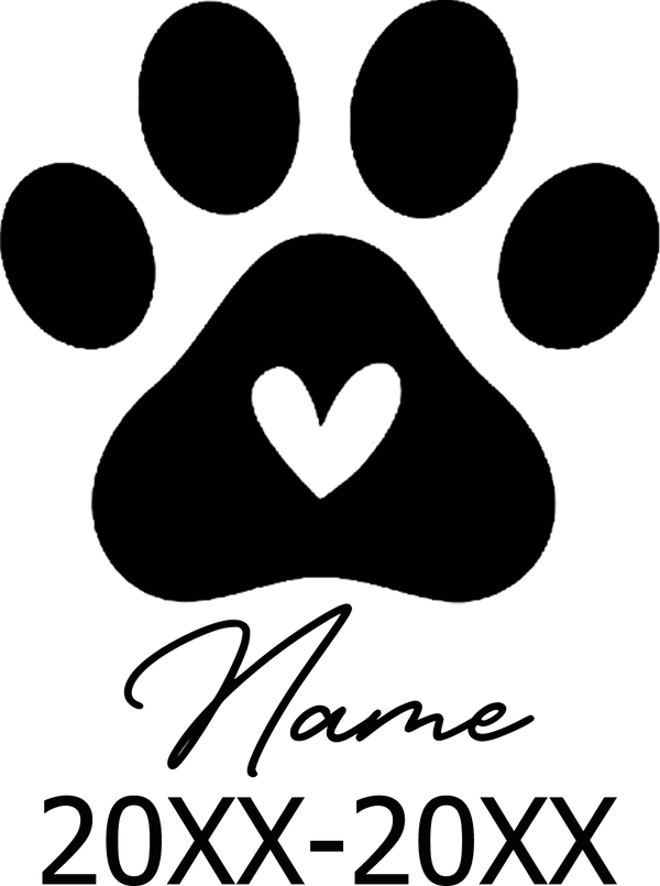 Planet Gates Pet Memorial Stone Custom Dogs Name and Date of Death Personalized Pet Loss Gifts Personalized Dog Grave Marker Plaque