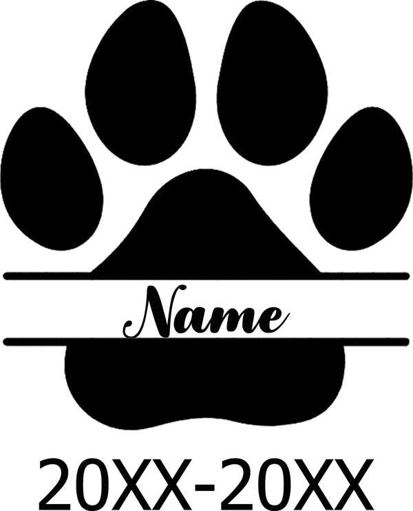 Planet Gates Pet Memorial Stone Custom Dogs Name and Date of Death Personalized Pet Loss Gifts Personalized Dog Grave Marker Plaque