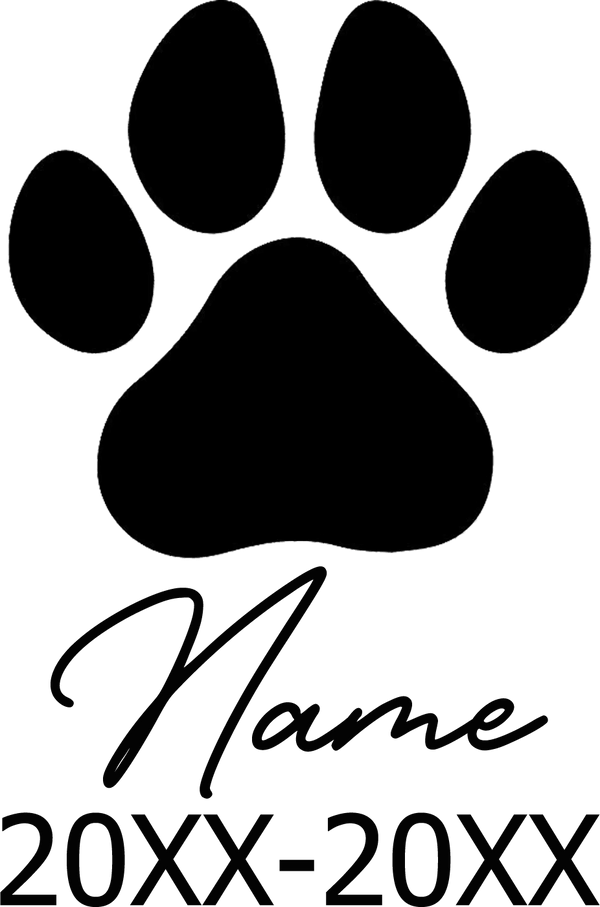 Planet Gates Pet Memorial Stone Custom Dogs Name and Date of Death Personalized Pet Loss Gifts Personalized Dog Grave Marker Plaque