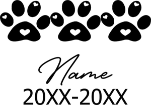 Planet Gates Pet Memorial Stone Custom Dogs Name and Date of Death Personalized Pet Loss Gifts Personalized Dog Grave Marker Plaque