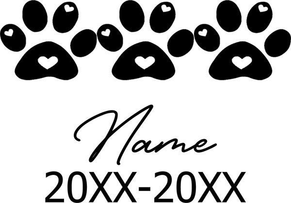 Planet Gates Pet Memorial Stone Custom Dogs Name and Date of Death Personalized Pet Loss Gifts Personalized Dog Grave Marker Plaque