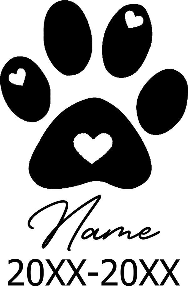 Planet Gates Pet Memorial Stone Custom Dogs Name and Date of Death Personalized Pet Loss Gifts Personalized Dog Grave Marker Plaque