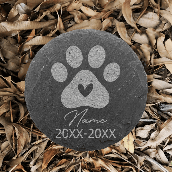 Planet Gates Pet Memorial Stone Custom Dogs Name and Date of Death Personalized Pet Loss Gifts Personalized Dog Grave Marker Plaque