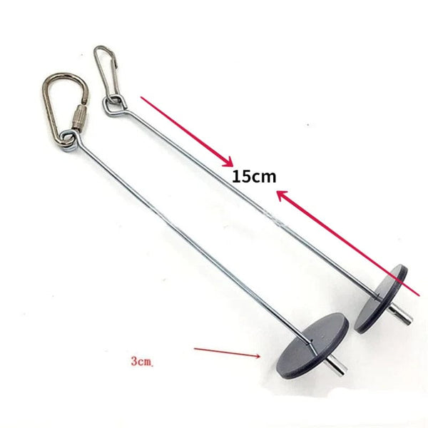 Planet Gates Pet Parrots Birds Food Holder Stainless Steel Fruit Spear Stick Fruit Vegetable Skewer Feeder Foraging Toys Metal Bird Feeder