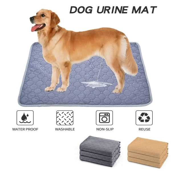 Planet Gates Pet Pee Pads Mat Washable Dog Urine Mat Reusable Car Seat Sofa Waterproof Absorbent Puppy Cat Training Diaper Mat Pet Supplies