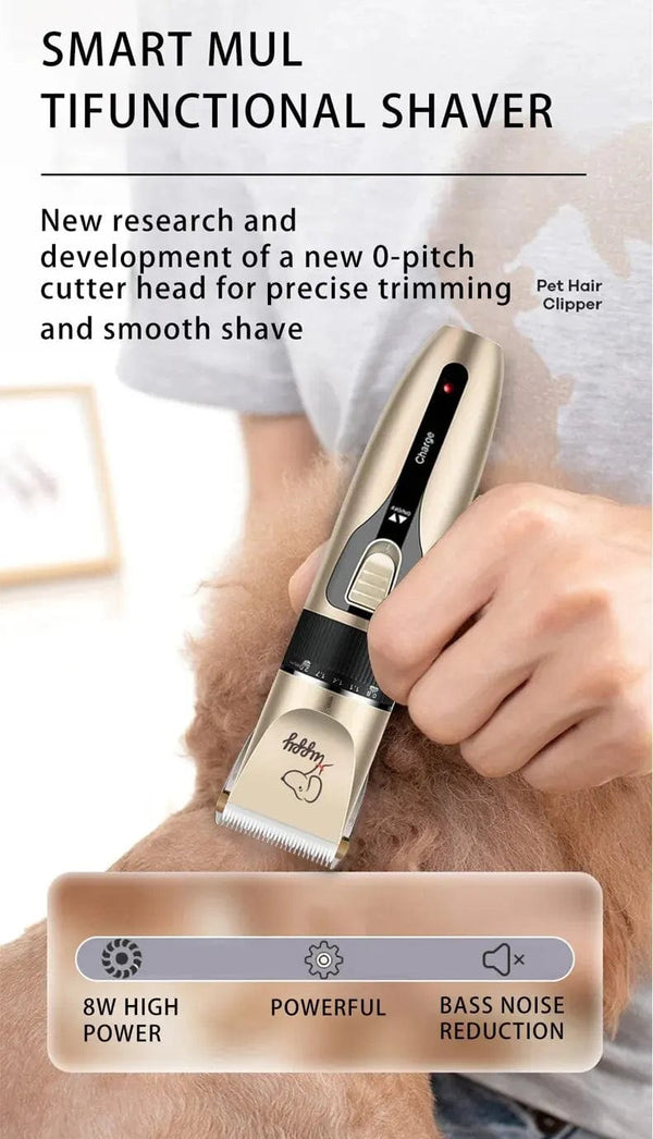 Planet Gates Pet Shaving Machine Dog Clipper Sets Dog Hair Grooming Barber Trimmer Set Cordless Rechargeable Pet Shaving Machine Pet Supplies