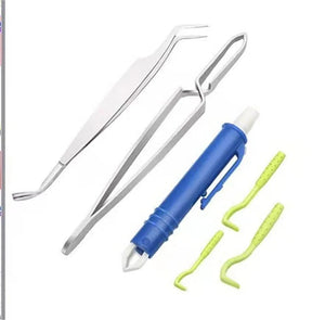 Planet Gates Pet Tick Removal Dog Cat Flea Remover Tool Pet Grooming Supplies Tick Hook Professional Tools For Cat Dog Horse Human Wholesale