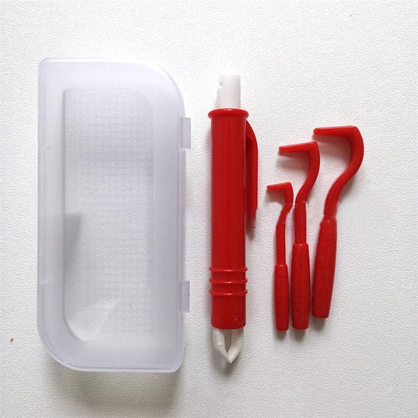 Planet Gates Pet Tick Removal Dog Cat Flea Remover Tool Pet Grooming Supplies Tick Hook Professional Tools For Cat Dog Horse Human Wholesale