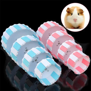 Planet Gates Pet Toy Sports Round Wheel Hamster Exercise Running Wheel Small Animal Pet Cage Accessories Silent Hamster Training Supplies