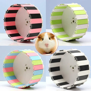 Planet Gates Pet Toy Sports Round Wheel Hamster Exercise Running Wheel Small Animal Pet Cage Accessories Silent Pet Training Supplies