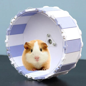 Planet Gates Pet Toy Sports Round Wheel Hamster Exercise Running Wheel Small Animal Pet Cage Accessories Silent Pet Training Supplies