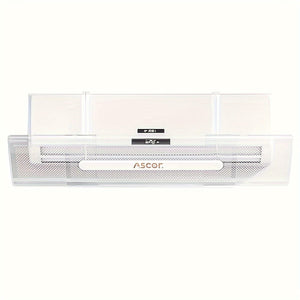 Planet Gates PET Transparent 1pack Air Conditioning Windshield New PET Transparent Adjustable Windshield Moon Infant Anti-Straight Blowing Air Conditioning Cover Air Conditioner Accessories