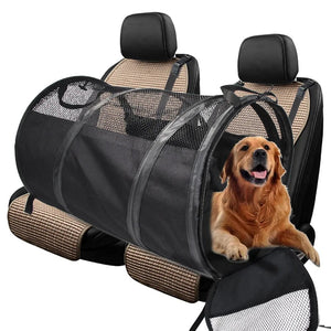 Planet Gates Pet Transporter Durable Oxford Dog Carrier Bag Car Accessories Travel Bag Foldable Crate Transport Small Large Dogs