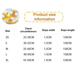 Planet Gates Pet Vest Vest With Leash Cartoon Yellow Duck Walk-in Adjustable Buckle Small Dog Puppy Cat Harness Pet Supplies