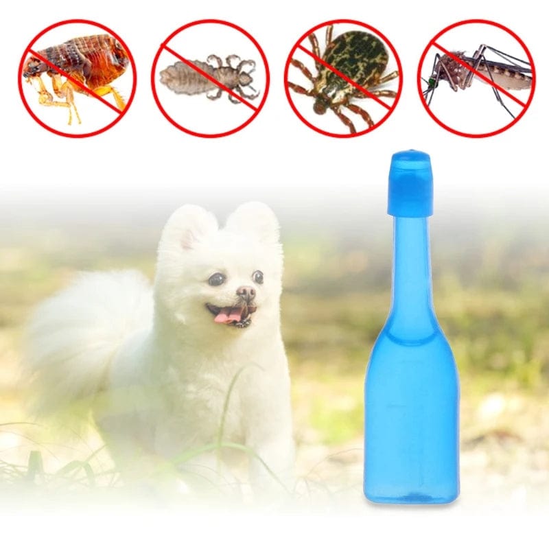 Planet Gates Pets Flea and Tick Killer Dog Flea Treatment Liquid Insecticide for Small to Large Dog Flea Tick Prevention