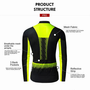 Planet Gates Phtxolue Breathable Long Sleeve Cycling Set Mountain Bike Clothing Autumn Bicycle Jerseys Clothes Maillot Ropa Ciclismo