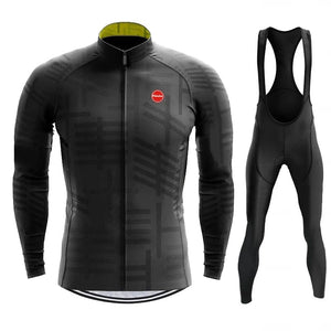 Planet Gates Phtxolue Breathable Long Sleeve Cycling Set Mountain Bike Clothing Autumn Bicycle Jerseys Clothes Maillot Ropa Ciclismo