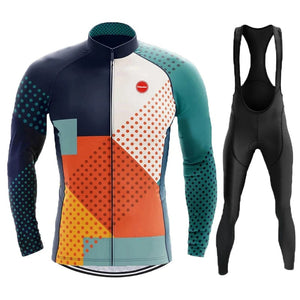 Planet Gates Phtxolue Breathable Long Sleeve Cycling Set Mountain Bike Clothing Autumn Bicycle Jerseys Clothes Maillot Ropa Ciclismo