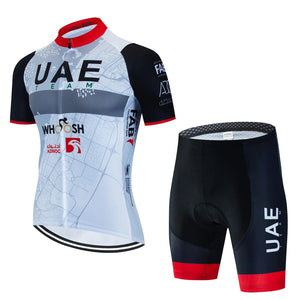 Planet Gates Pic Color 2 / 3XL UAE Cycling Clothes Jersey Men Set Mtb Road Bike Uniform Shorts Man Mountain Complete 2024 Bib Men's Suit Cycle Spring Summer