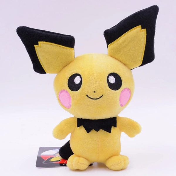 Planet Gates Pichu / 20cm 20cm Kawaii Pichu Pikachu Plush Doll Pokemon Peluche Stuffed Toy Elf Ornaments Gift For Kids