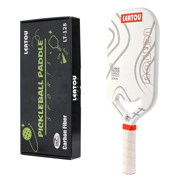 Planet Gates Pickleball Paddles Carbon Fiber Pickleball Racket with Aero Throat Textured Grit Surface Hexa Polymer Core for Swing Speed