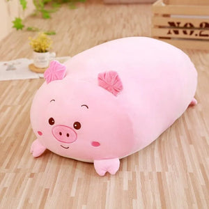 Planet Gates pig / 28cm Hot Sale Soft Animal Pillow 28/60cm Cute Cat Pig Dog Frog Plush Toy Stuffed Lovely Kids Birthyday Gift