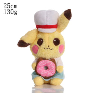 Planet Gates Pikachu 25cm Pokemon Plush Toy Anime Figure Charizard Mewtwo Blastoise Mew Eevee Gengar Pikachu Stuffed Doll Sprigatito Toy Kids Xmas Gift