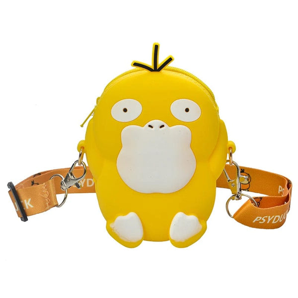 Planet Gates Pikachu B Pokemon Coin Purse Pikachu Anime Figures Cartoon Model Silicone Wallet Kawaii Personality Fashion  Shoulder Bag Kids Toys Gifts