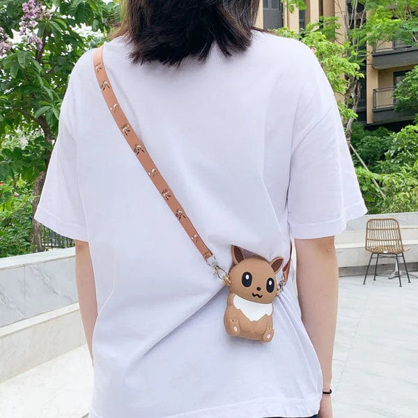 Planet Gates Pikachu B Pokemon Coin Purse Pikachu Anime Figures Cartoon Model Silicone Wallet Kawaii Personality Fashion  Shoulder Bag Kids Toys Gifts