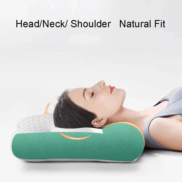 Planet Gates Pillow for Neck Support, Cervical Pillow Cozy Sleeping, Ergonomic Contour Pillows, for Side Back Stomach Sleeper
