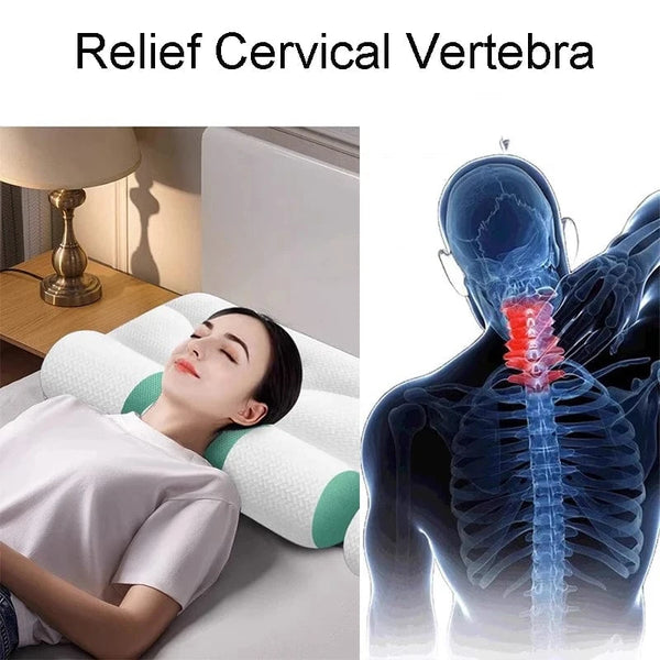 Planet Gates Pillow for Neck Support, Cervical Pillow Cozy Sleeping, Ergonomic Contour Pillows, for Side Back Stomach Sleeper