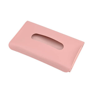 Planet Gates pink 1 Pcs Car Tissue Box Towel Sets Car Sun Visor Tissue Box Holder Auto Interior Storage Decoration For BMW Car Accessories