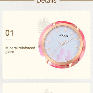 Planet Gates Pink 1 Women Pink Watch & Glasses Set Fashion Female Casual Leather Belt Watches Ladies Quartz Wristwatches Dress Clock Montre Femme