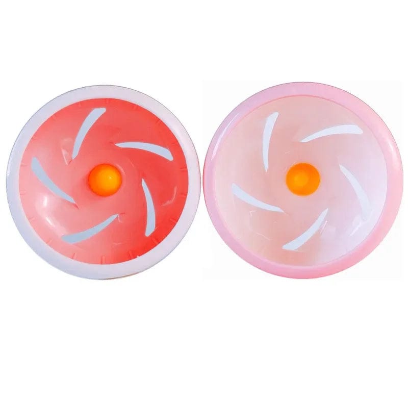 Planet Gates Hamster Wheel Silent Small Pet Exercise Wheel Plastic Running Disc Toy for Hamster Cage Small Pet Sports Wheel Pet Accessories