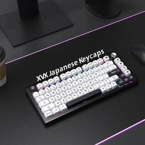 Planet Gates pink 142 Keys Bow PBT Keycaps MOA Profile PBT Dye Sublimation DIY Key caps for 61/87/104 Cherry MX Switch Gaming Mechanical Keyboard