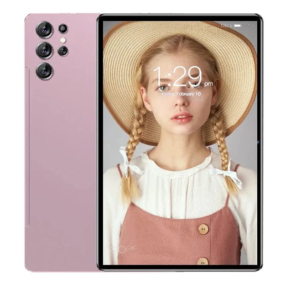 Planet Gates Pink / 16GB  1TB Original New Tablet Ultra Pad 2024 16G+1TB Android 13 Tablet PC 12 Inch Snapdragon 8 gen2 WIFI 5G tablets Learning entertainment